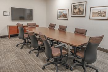 Business center & conference room